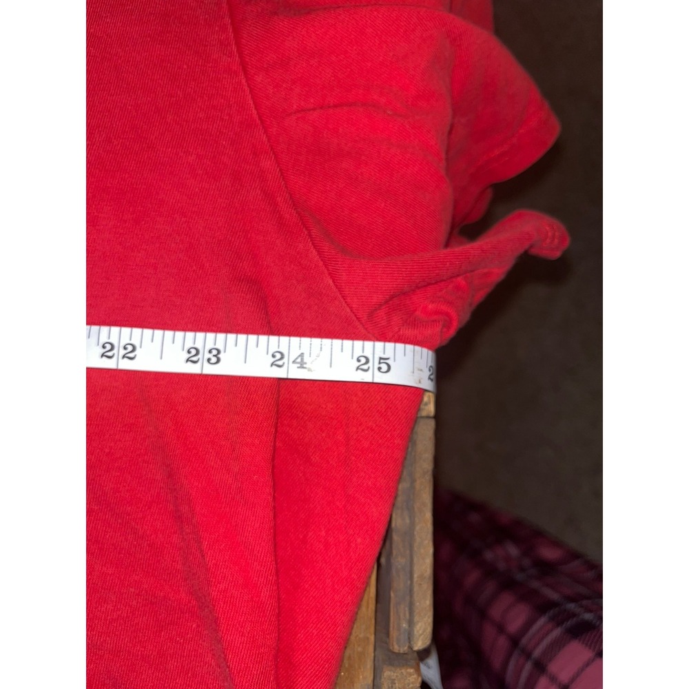 Polo Sport Ralph Lauren Mens Red Graphic T-Shirt XL American Flag Logo Cotton - Picture 4 of 6